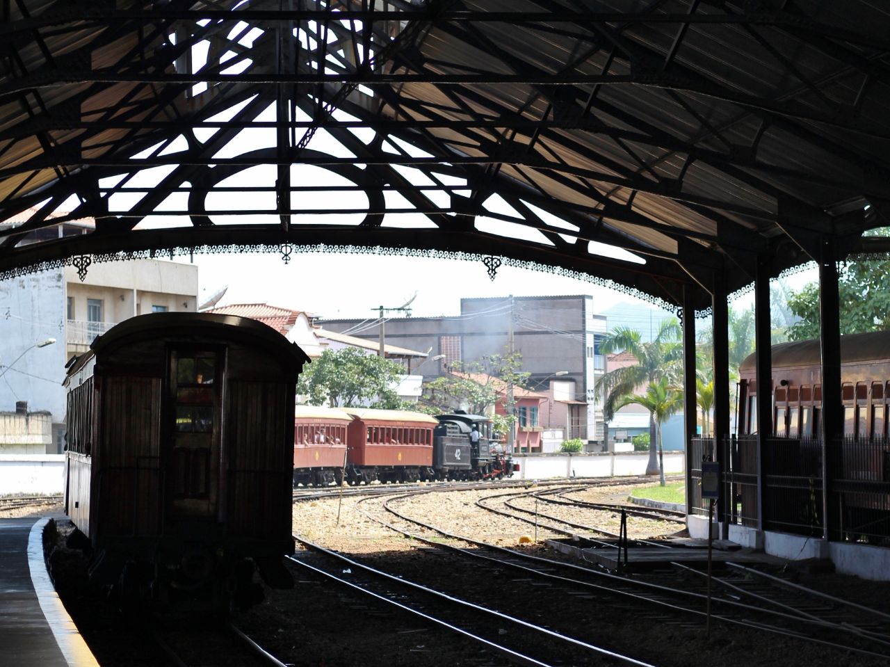 Туристический поезд в Тирадентис и-или обратно Сан-Жуан-дел-Рей, Бразилия