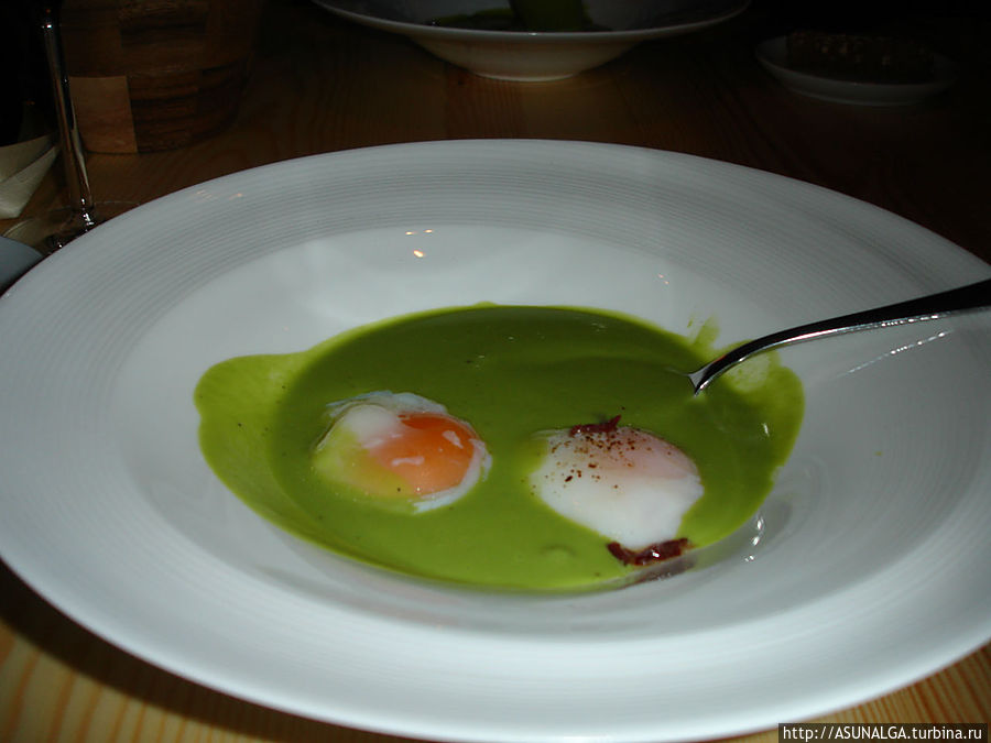 странный суп в Барселоне