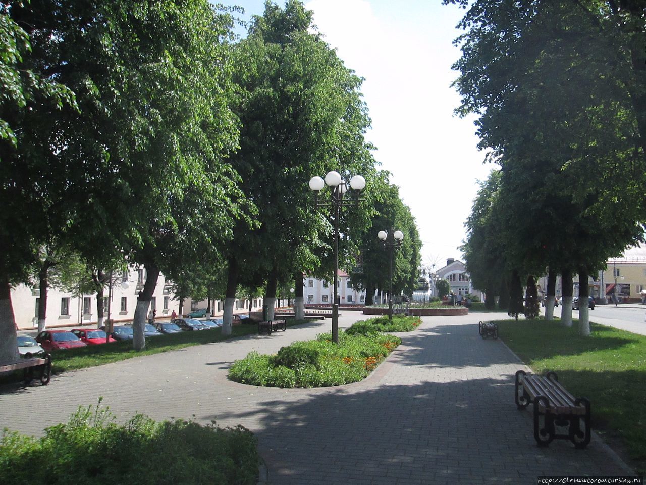 Прогулка по историческому центру Слоним, Беларусь