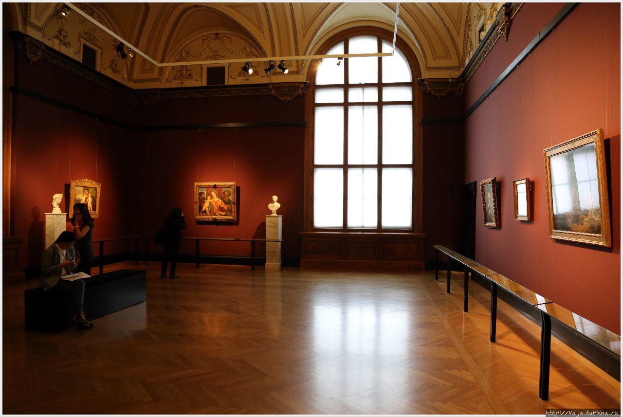 Картинная галерея в музее истории искусств.  Часть вторая Вена, Австрия