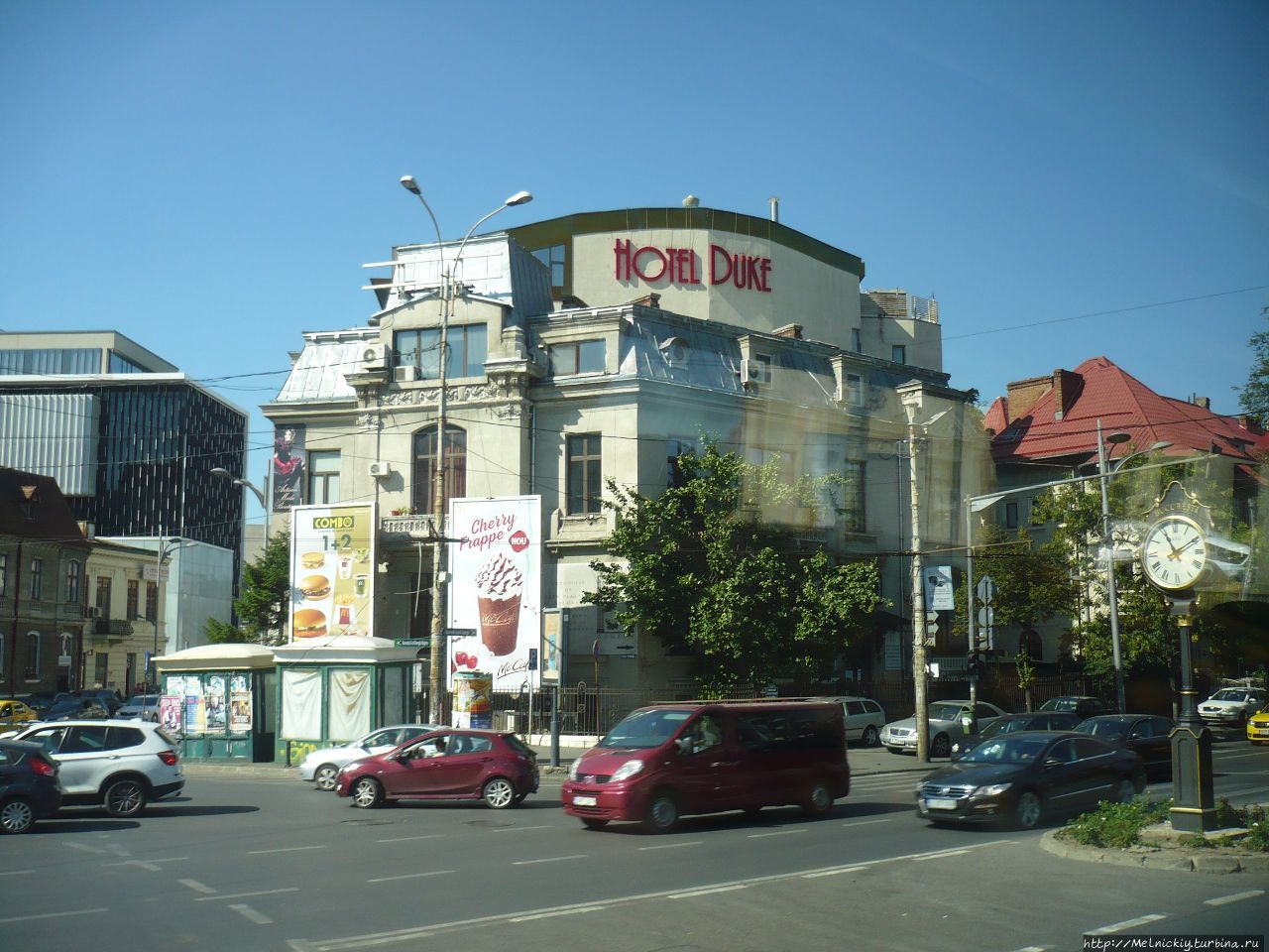 Короткая прогулка по центру Бухареста Бухарест, Румыния