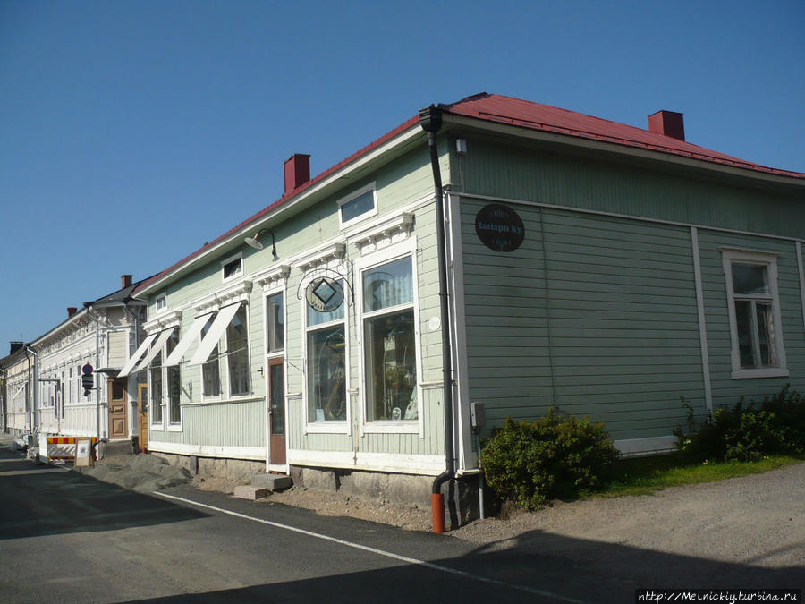 Прогулка по средневековому городку Раума, Финляндия