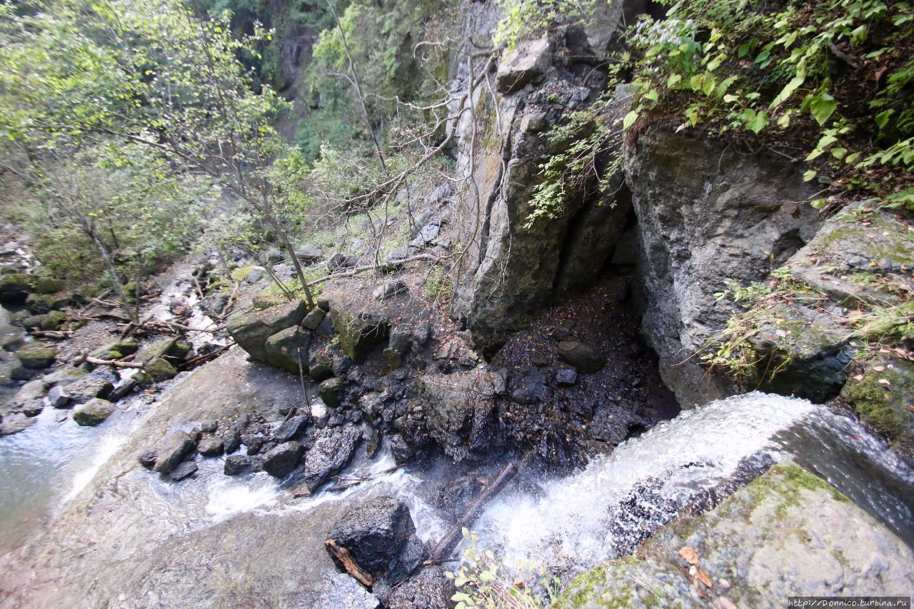 Кравцовские водопады (5 ступеней) Кравцовка, Россия