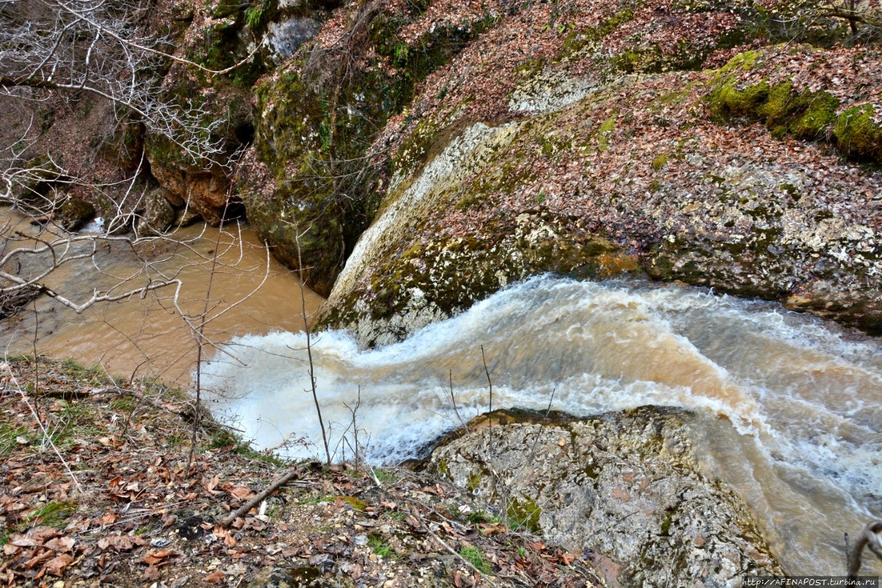 Водопады Руфабго Каменномостский, Россия