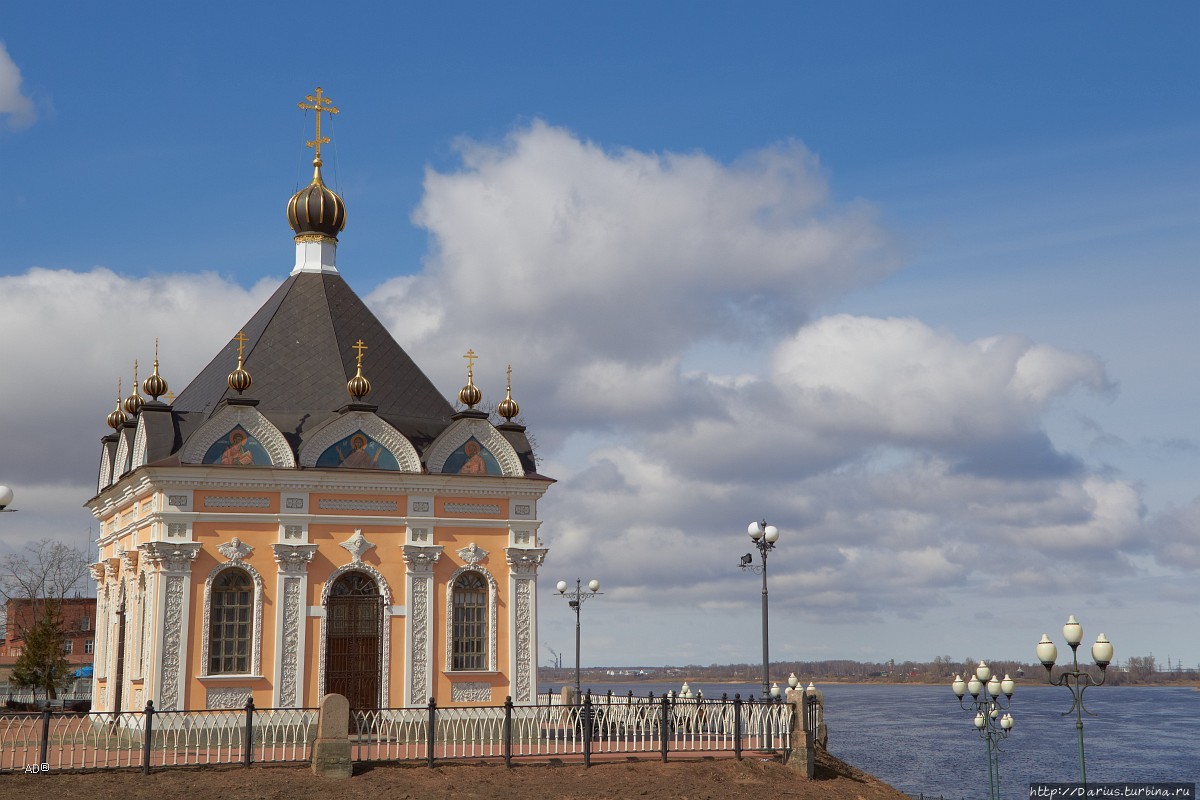 Золотое кольцо — Рыбинск — набережная Рыбинск, Россия