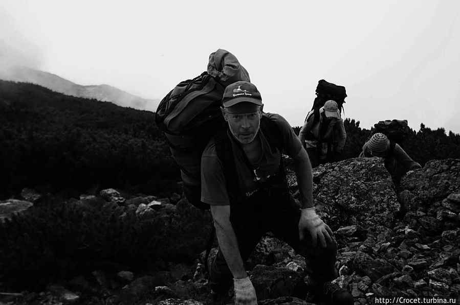 Подъём на пик Тальцинского