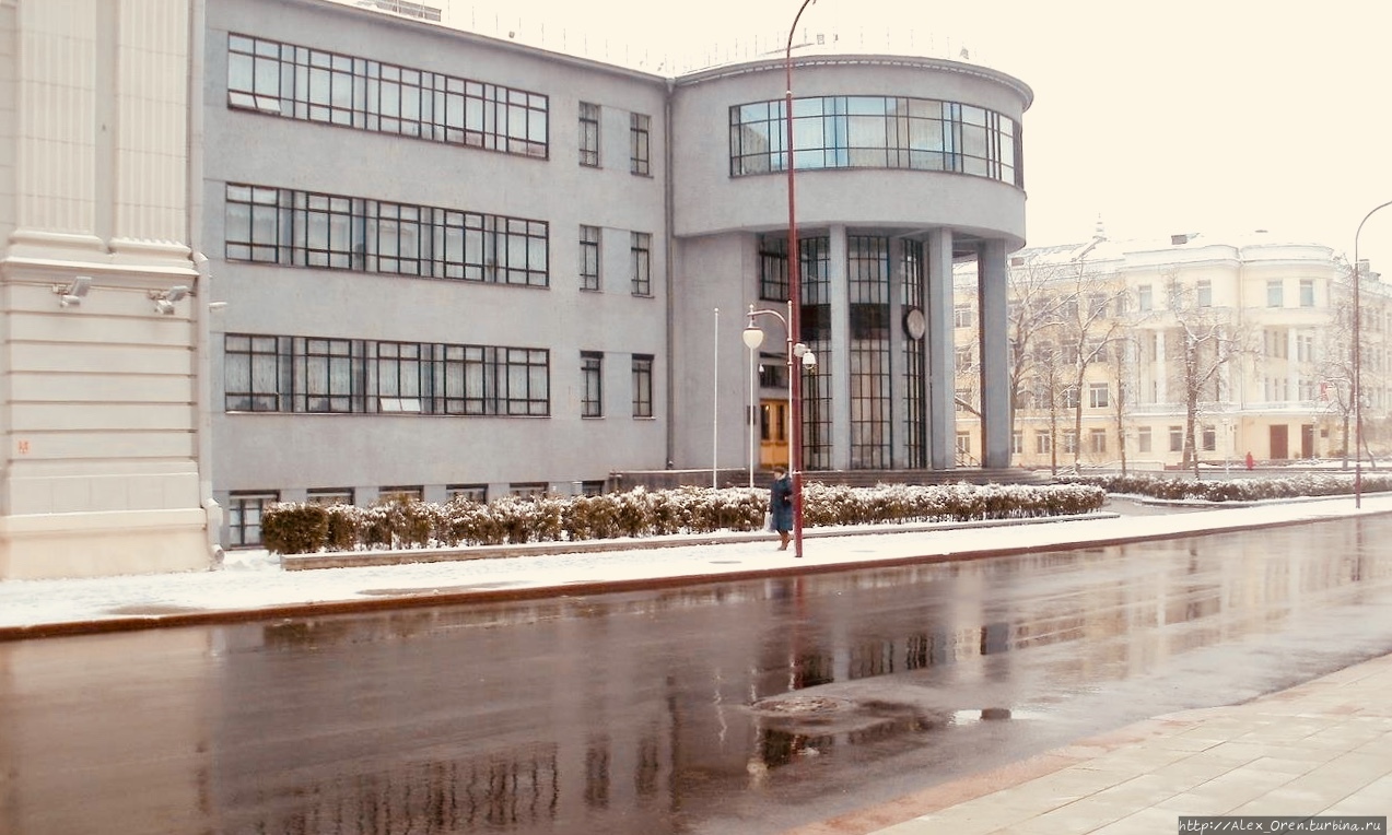 Старое здание национальной библиотеки Минск, Беларусь