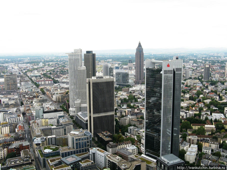 Один день на небоскребы Франкфурт-на-Майне, Германия