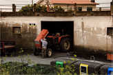 Сельское хозяйство. Трактор. Поргугалия. (Agriculture. Tractor. Portugal.)