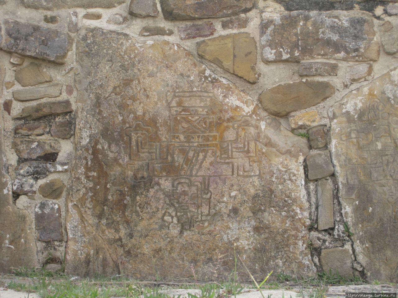 Монте-Альбан древний город индейцев — сапотеков Оахака, Мексика
