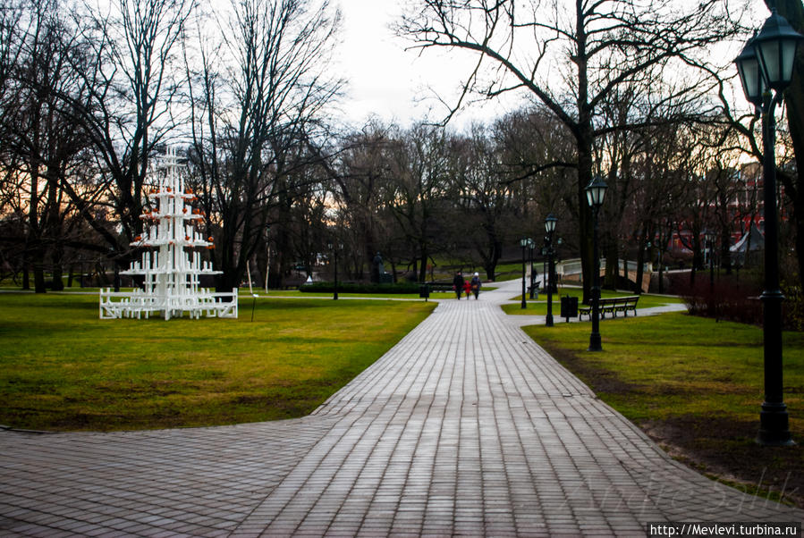 Путь рождествеских елок 2013 Рига, Латвия