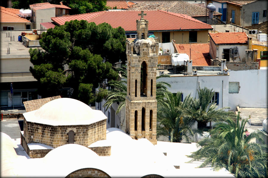 Никосия — вид сверху Никосия, Кипр