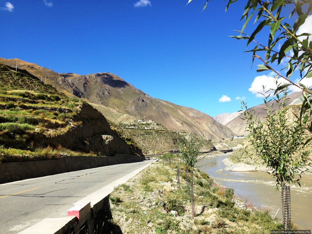 Живописная дорога в бывшую столицу Тибета. Ч.60