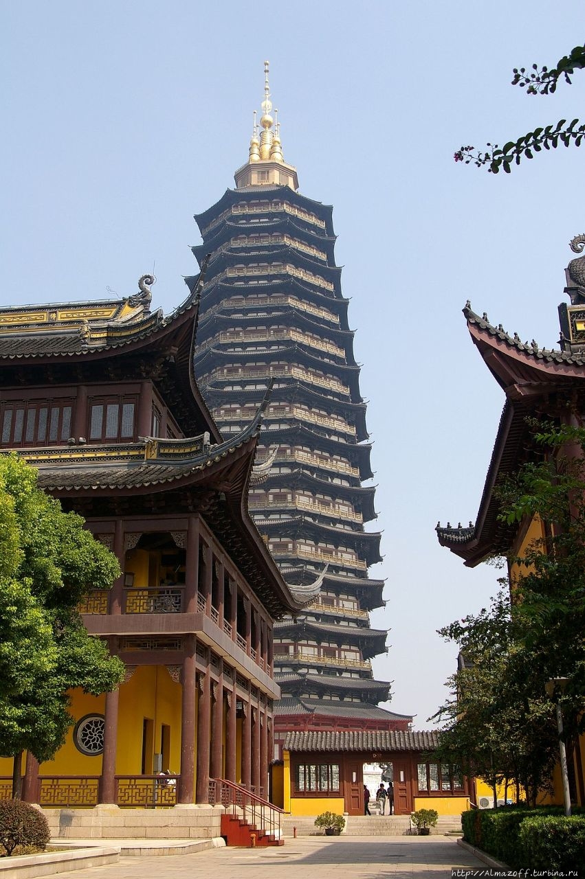Пагода Тяньнин в городе Ч