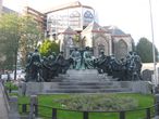 Памятник братьям Ван Эйкам в Генте