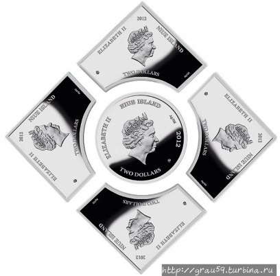 Монеты-пазлы. Часть 1 Сингапур (город-государство)