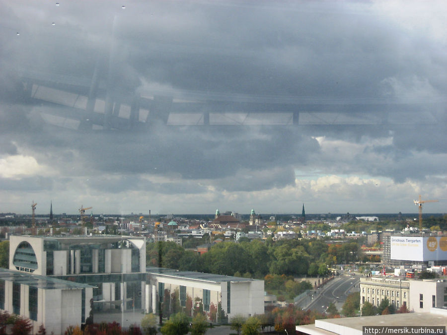 Крыша-терраса и купол Рейхстага Берлин, Германия