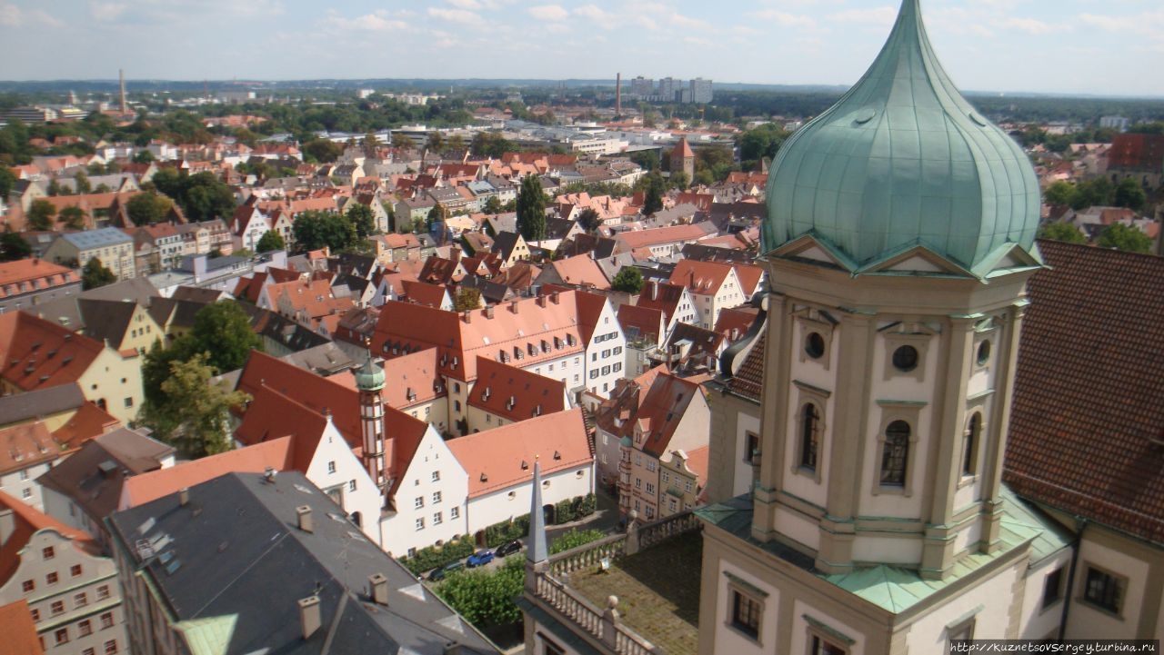 Башня Перлах Аугсбург, Германия Башня Перлах Аугсбург, Германия