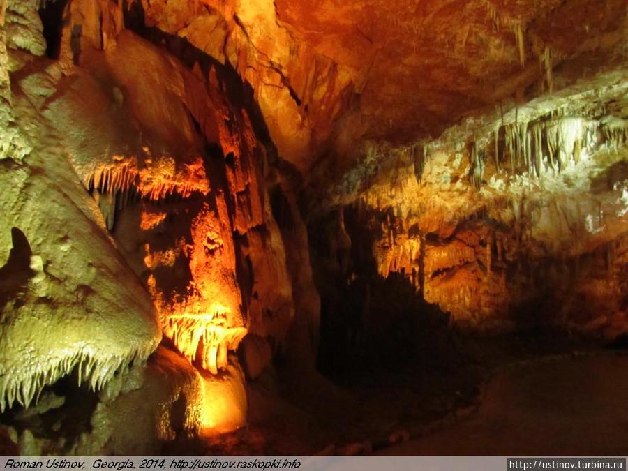 Пещеры Прометея возле Кутаиси (Грузия) Кумистави, Грузия