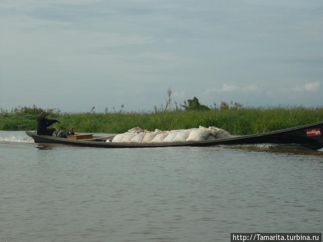 Озеро Инле и подставные падаунги Озеро Инле, Мьянма