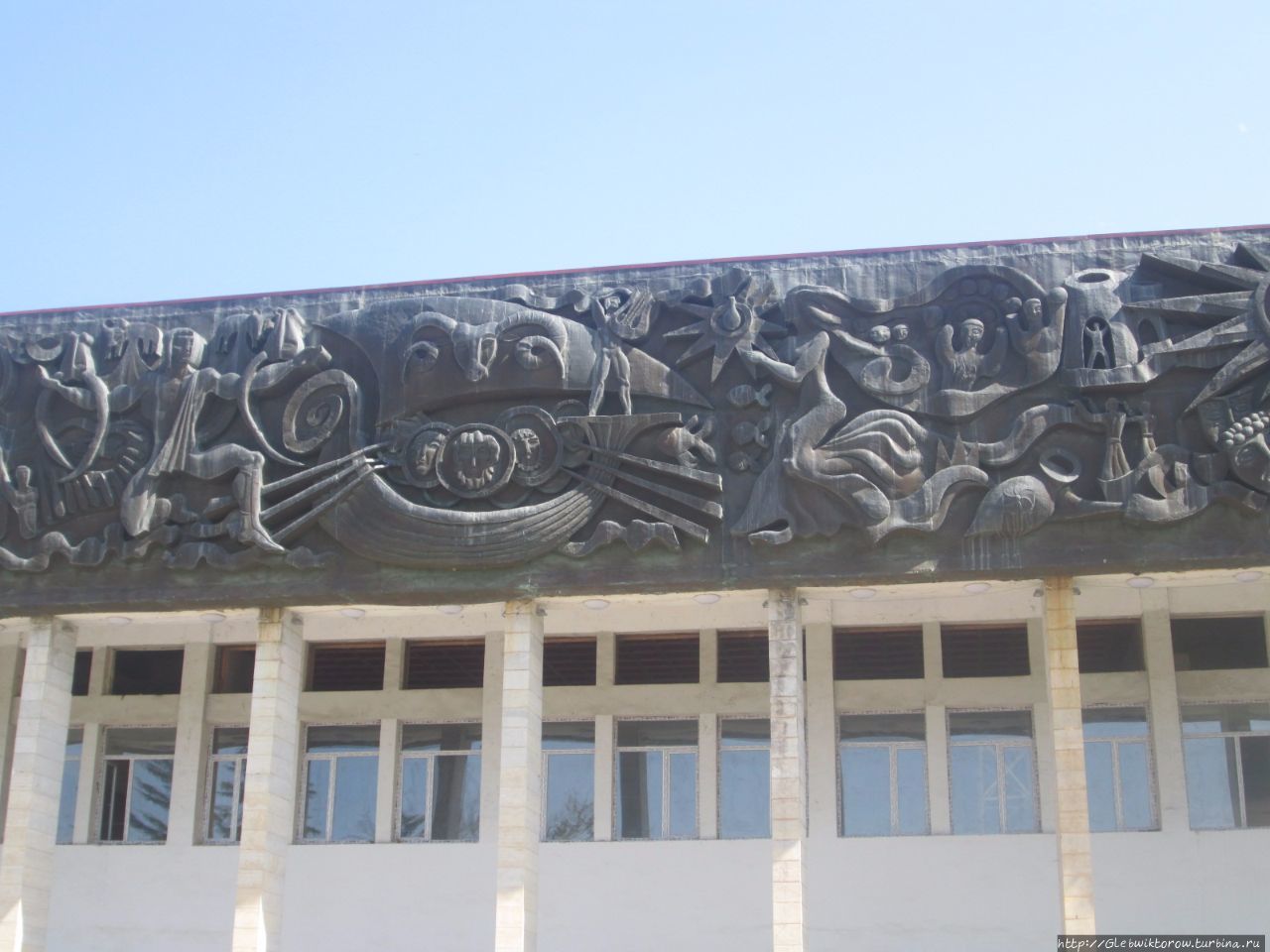 Хоби — типичный малый город Мегрелии Хоби, Грузия