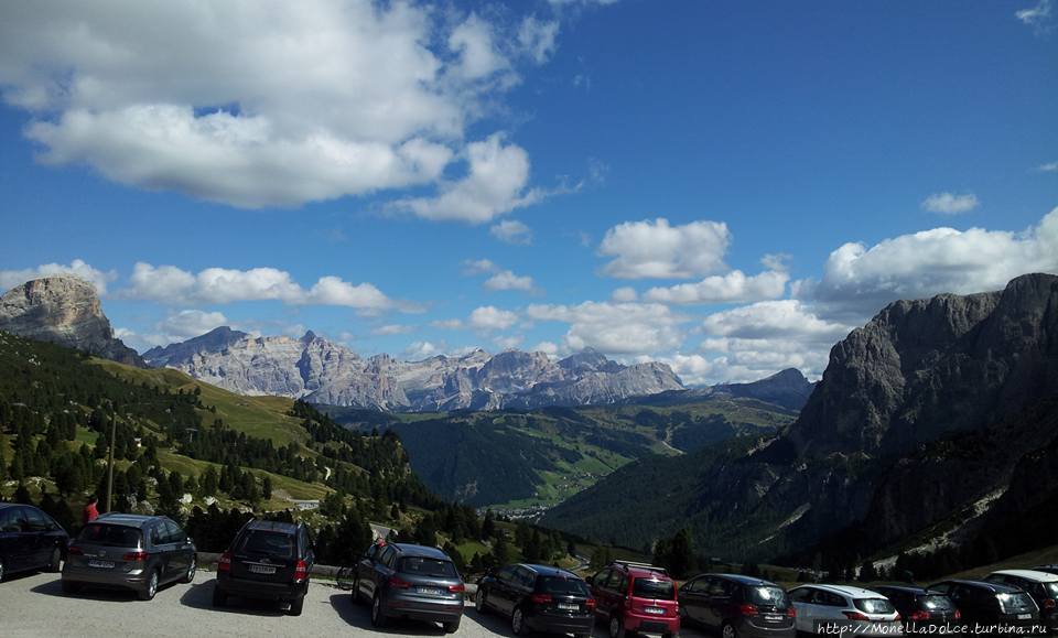 Пассо Гардэна — горный перевал Сельва-Гардена, Италия