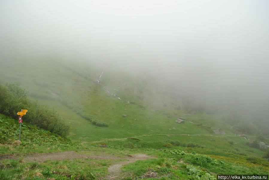 Ёжик в тумане Мюррен, Швейцария