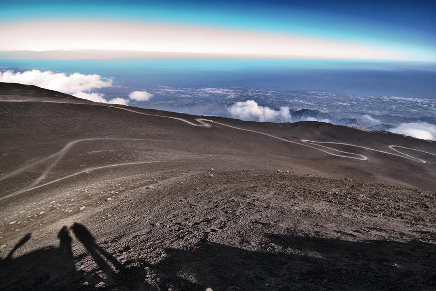Мы на Земле или на Луне? Непонятно!.. Вулкан Этна Национальный Парк (3350м), Италия