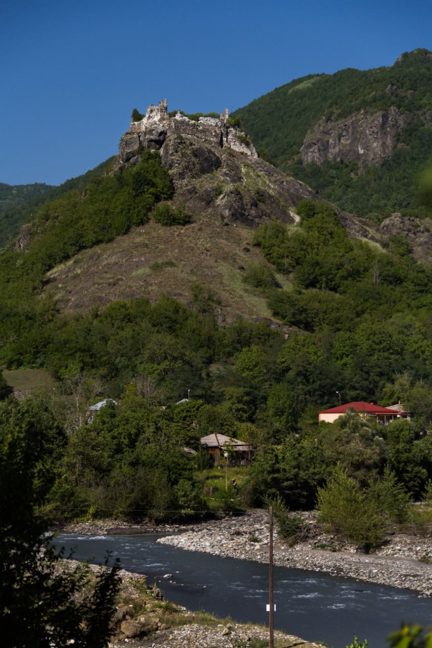 Цеси. Крепость Миндацихе Цеси, Грузия
