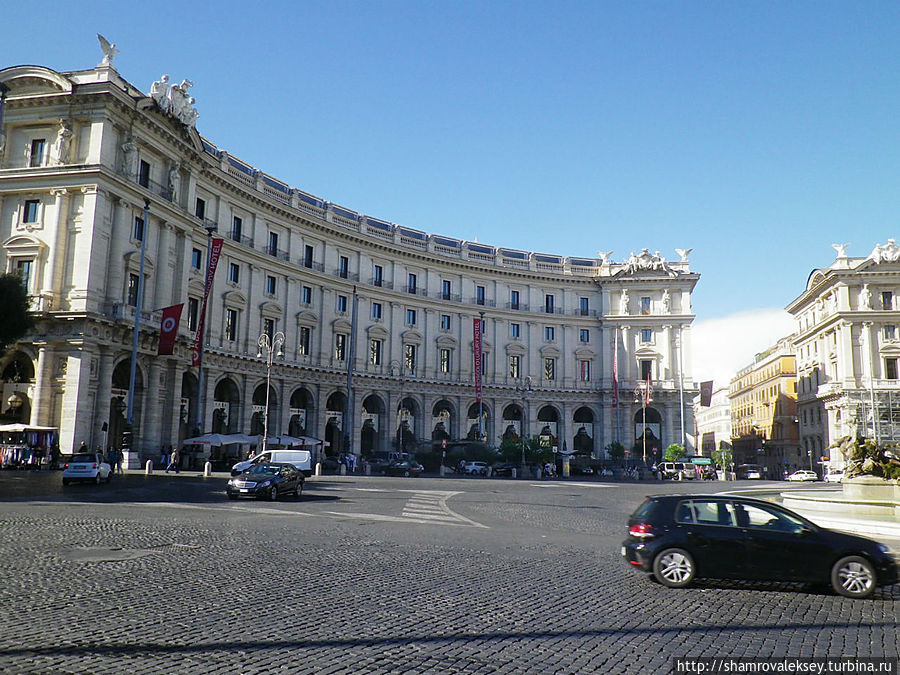Пьяцца Эседра Рим, Италия