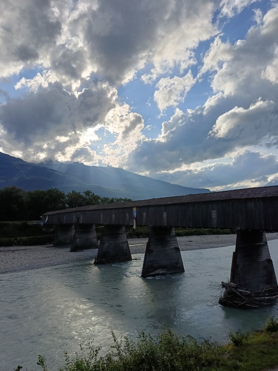 Мост «Альте Рейнбрюке» Вадуц, Лихтенштейн
