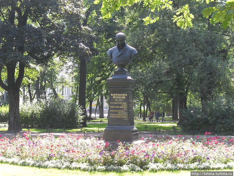 Памятник В.А. Жуковскому Санкт-Петербург, Россия