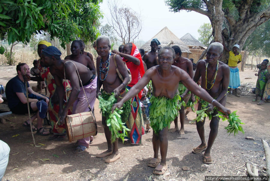 Зажигательные танцы Поли, Камерун