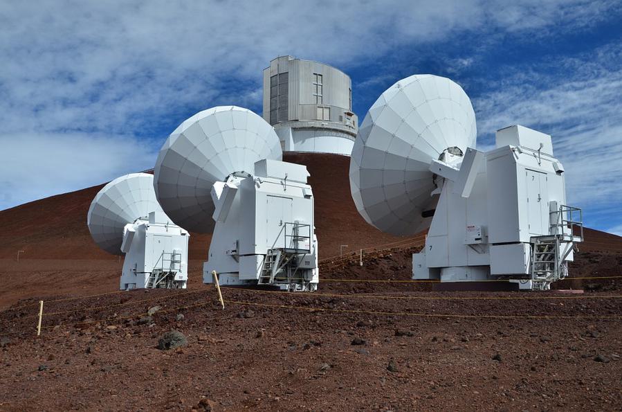 Антенны телескопов Остров Гавайи, CША