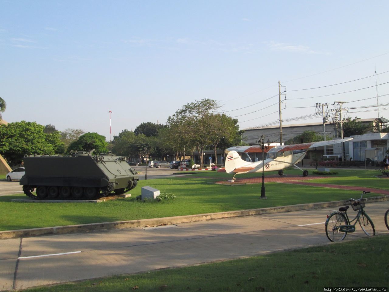 Посещение национального мемориала Бангкок, Таиланд