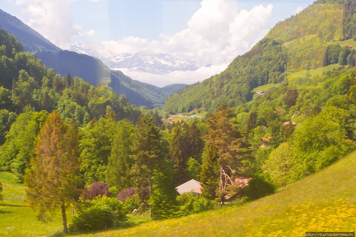 Женева — Ледник (Glacier) 3000, Альпы Женева, Швейцария