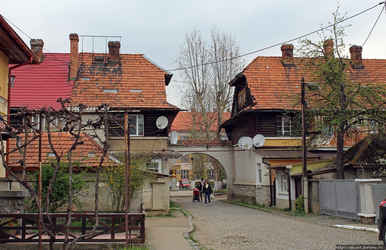 Чешский квартал Хуст, Украина