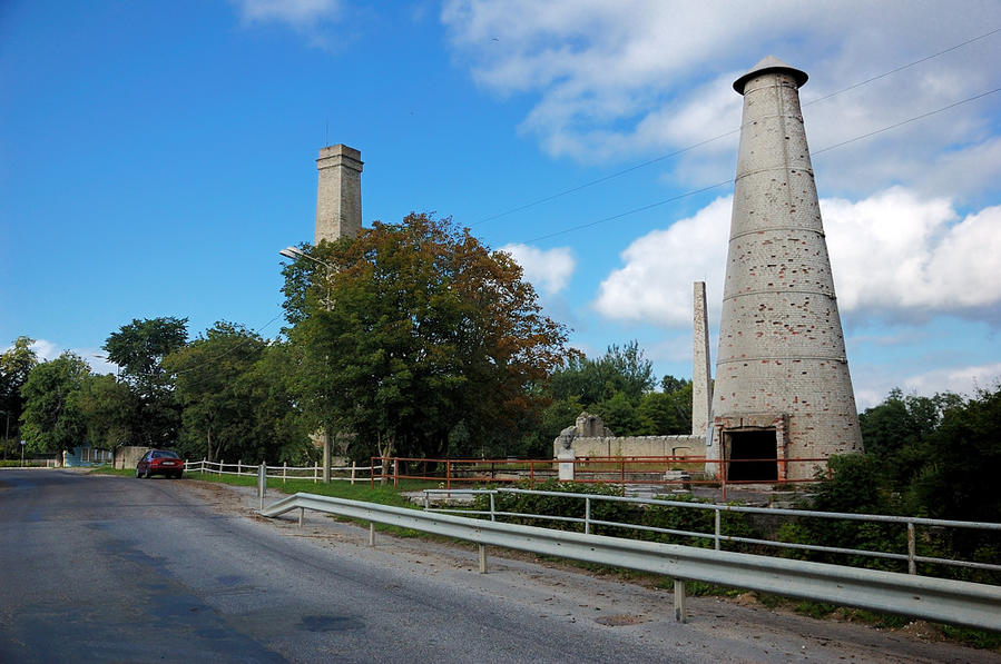 Развалины старого завода Кунда, Эстония