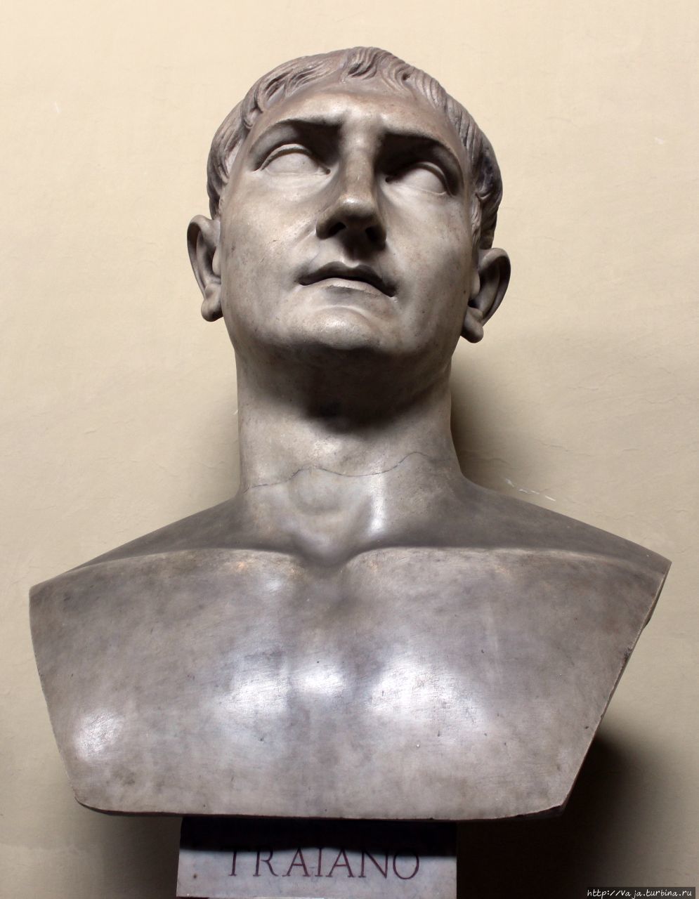 Император Троян в колидоре Ватикан (столица), Ватикан