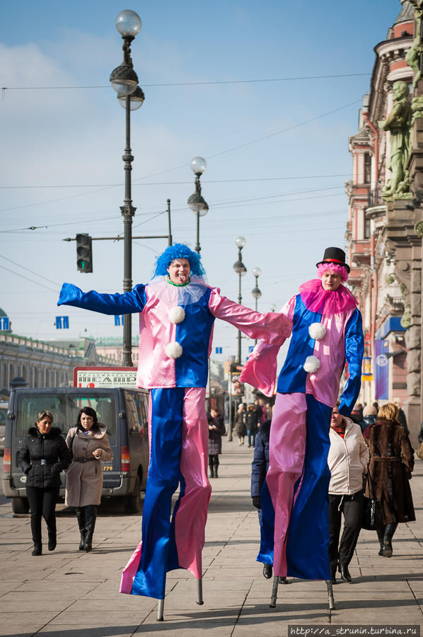 На Невском в Питере Санкт-Петербург, Россия