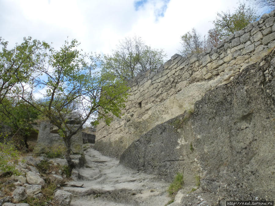 Переулки-улицы Чуфут-Кале Алушта, Россия