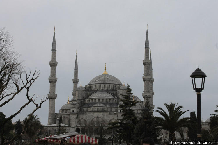 Голубая мечеть, вид из Пл