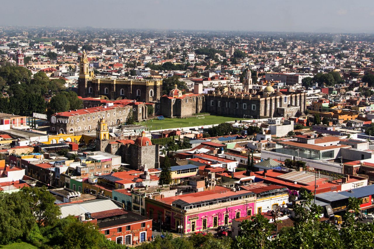 Чолула-де-Ривадабия и Публа Чолула, Мексика