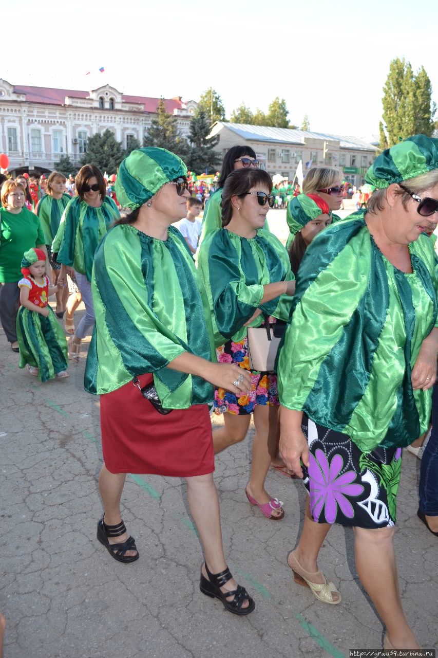 Парад-карнавал Арбузного фестиваля Ровное, Россия