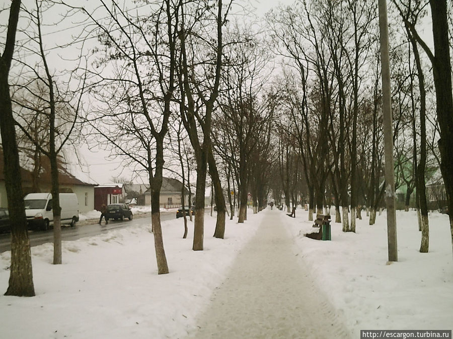 Там можно, например, пройтись по городскому парку, который находится  недалеко от лесхоза, куда мне как раз надо было отдать кое-какие документы по работе. Любань, Беларусь