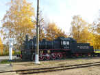 Этот паровоз приводил в Ленинград составы из порта Осиновец с 1941 г по 1944 г
