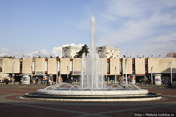 Площадь Республики Подгорица, Черногория