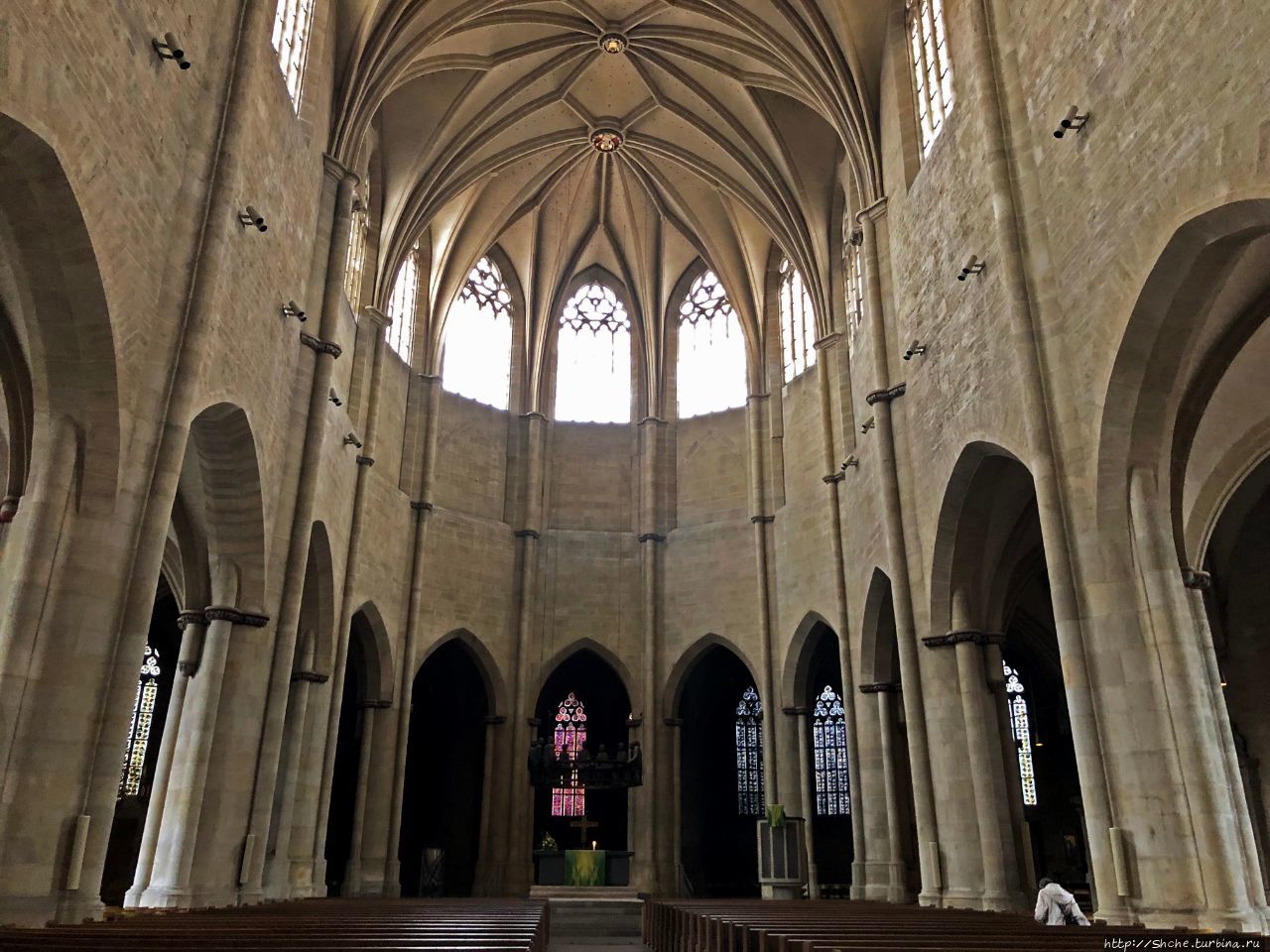 Три собора Хильдесхайма. Andreaskirche - главный лютеранский