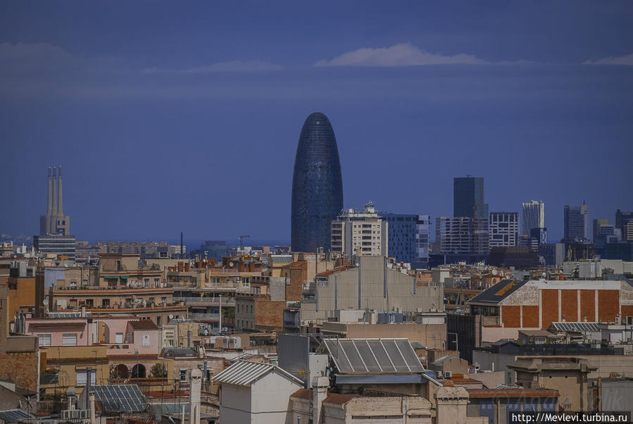 Свысока на Барселону Барселона, Испания