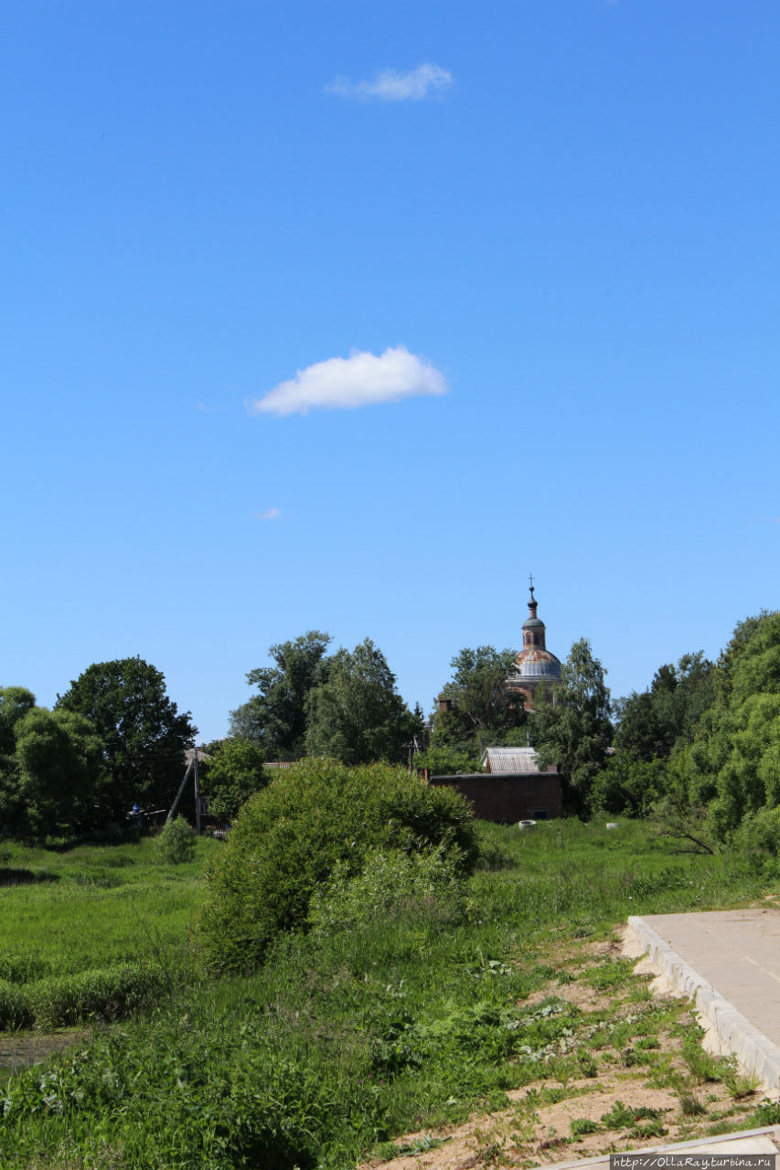 Купола Петропавловской церкви Вязьма, Россия